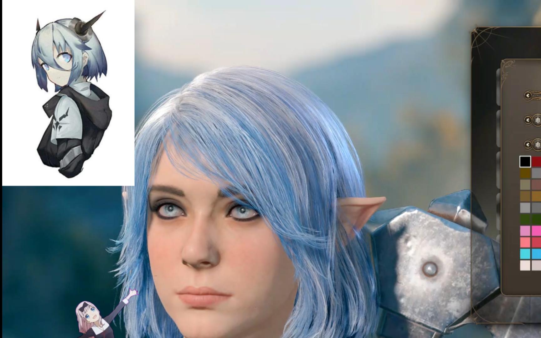 博德之门3捏脸——万俟子琅