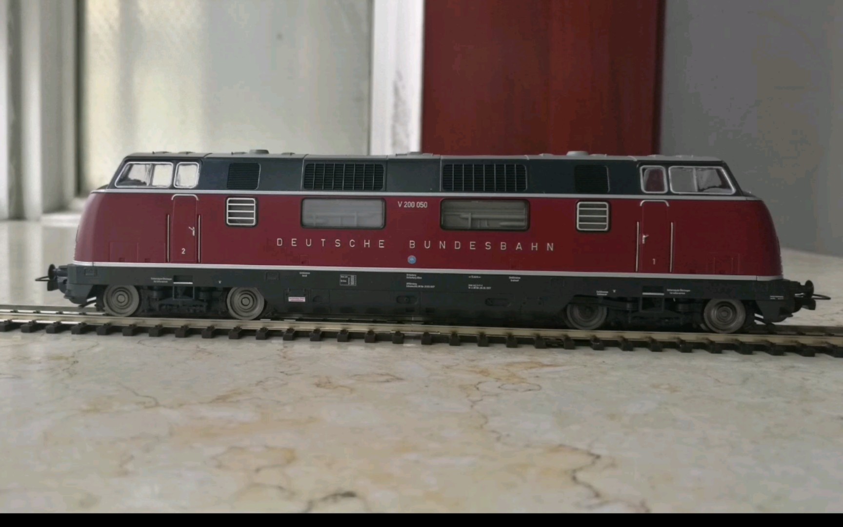 模型鉴赏piko火车模型德国铁路v200型内燃机车