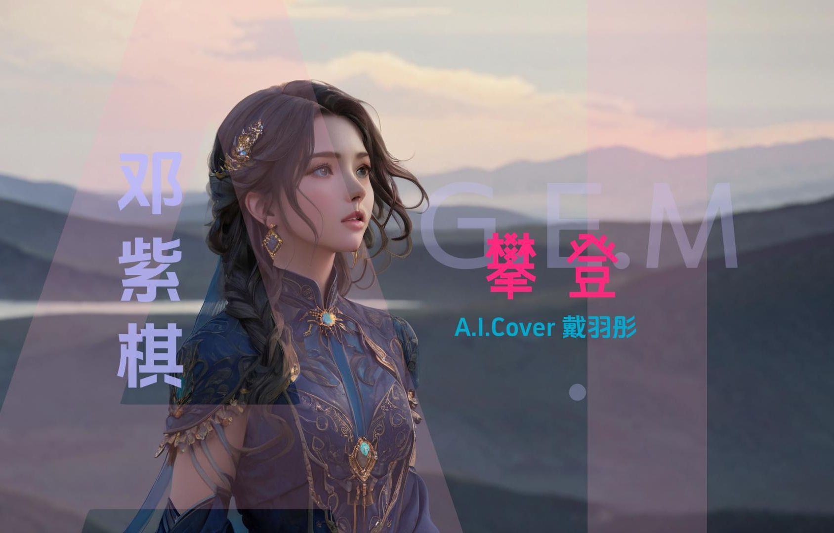 又来一个超像的!「ai邓紫棋」翻唱 戴羽彤 《攀登》