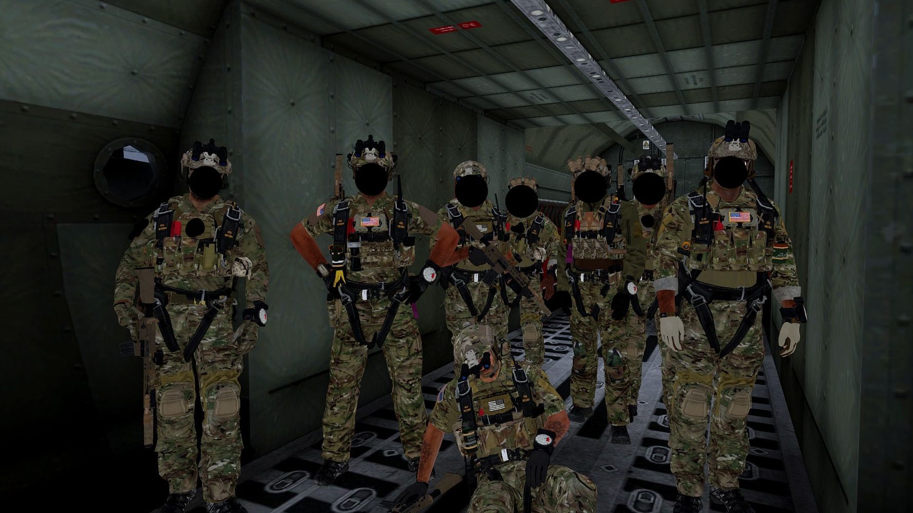 【arma3】6s解决战斗—2020年海豹六队人质救援行动 模拟