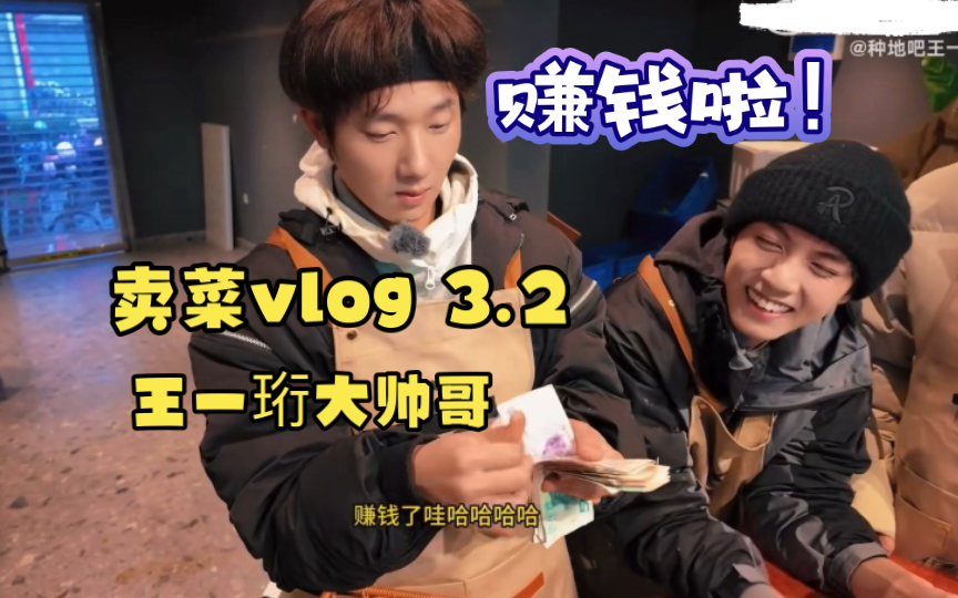 【王一珩】卖菜vlog|顺顺利利赚钱了!〔2024.3.2种地第95天〕哔哩哔哩bilibili