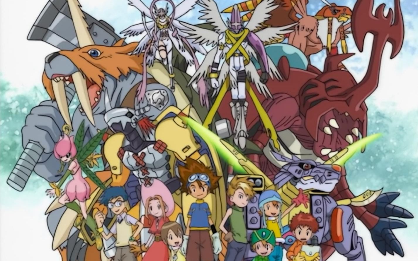 数码宝贝初代数码兽进化合集