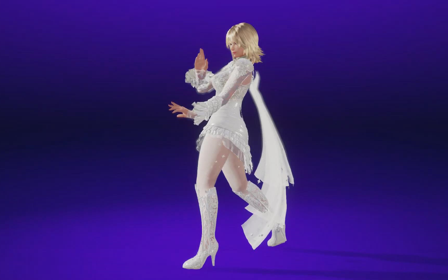 《铁拳7》莉莉小姐姐的黑色沙漠服装mod