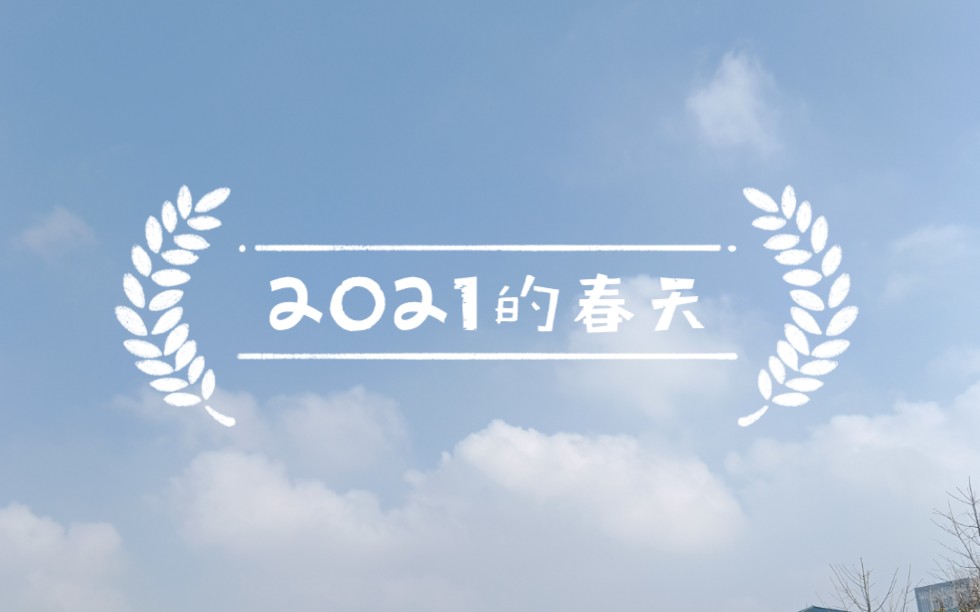 我心中2021的春天哔哩哔哩bilibili