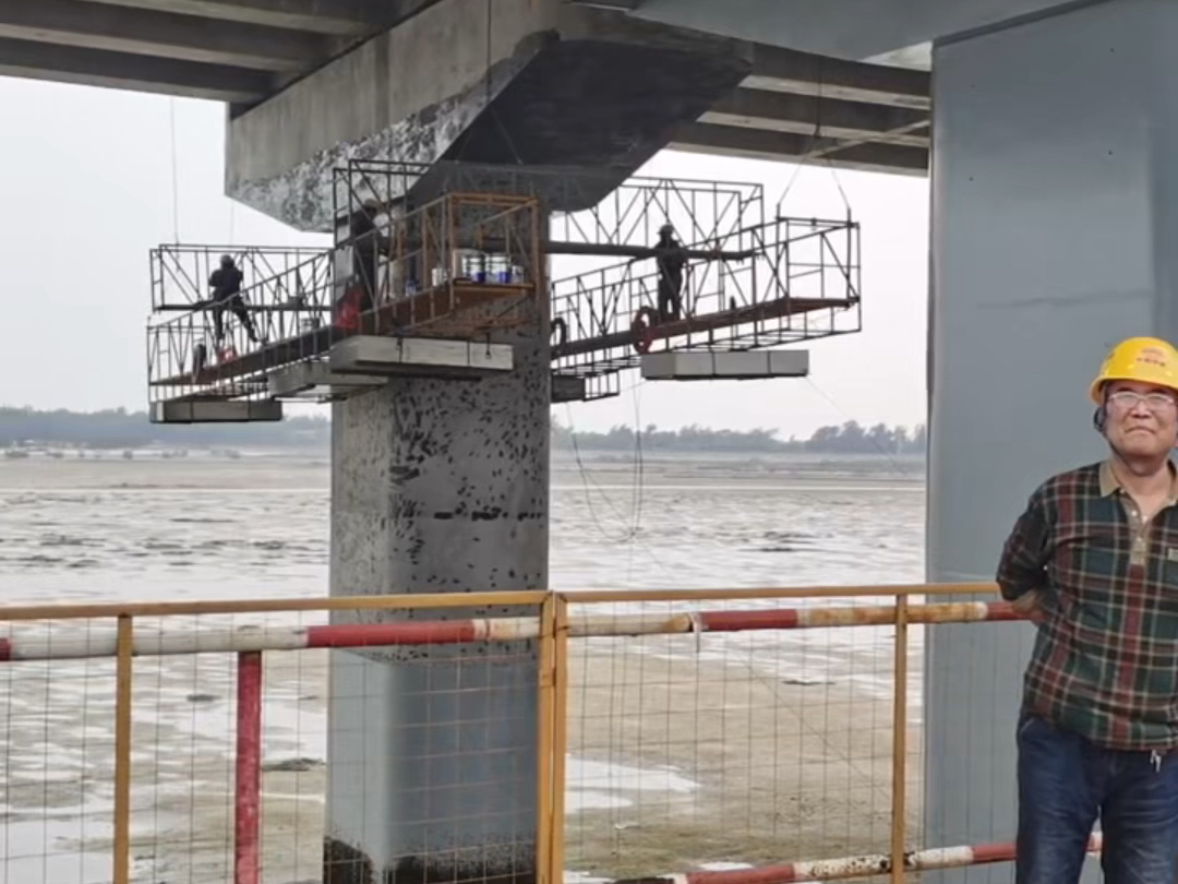 桥梁吊篮 桥梁检修吊篮 桥梁涂装施工设备