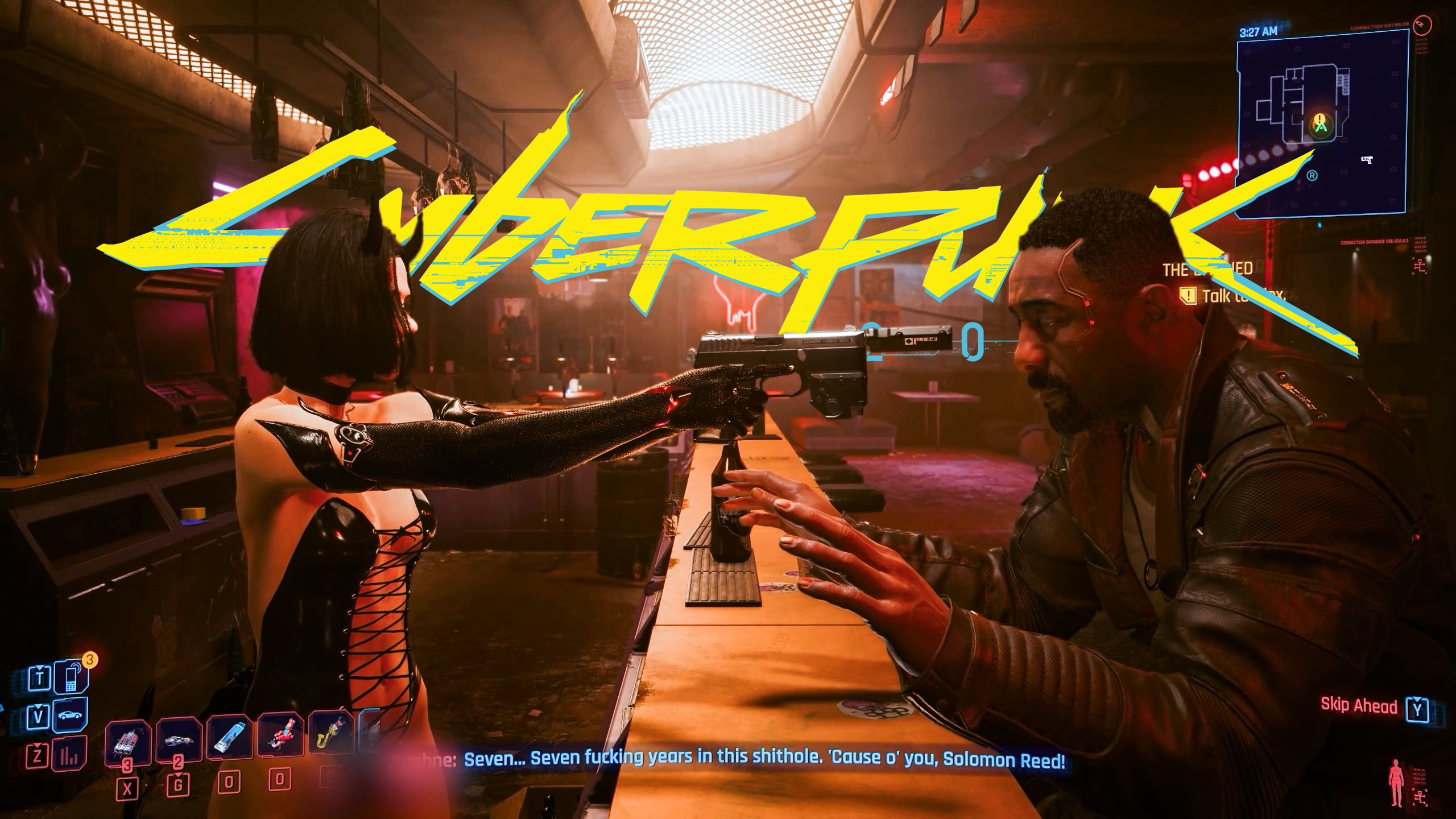 赛博朋克2077 性感调酒师