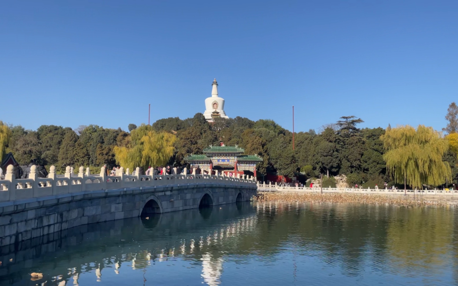 週末遛彎來北海公園走走