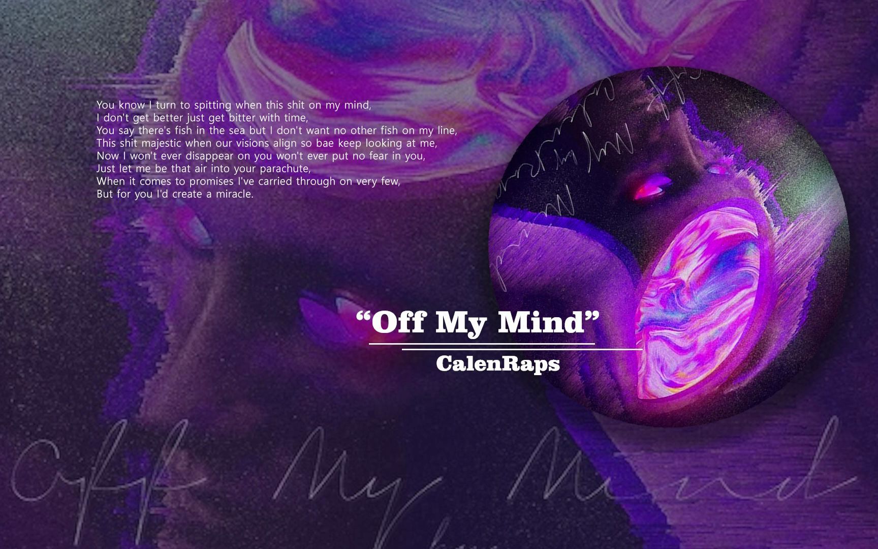 [图]“Off My Mind”想将你从脑海中挥去，我可以不再想念你~