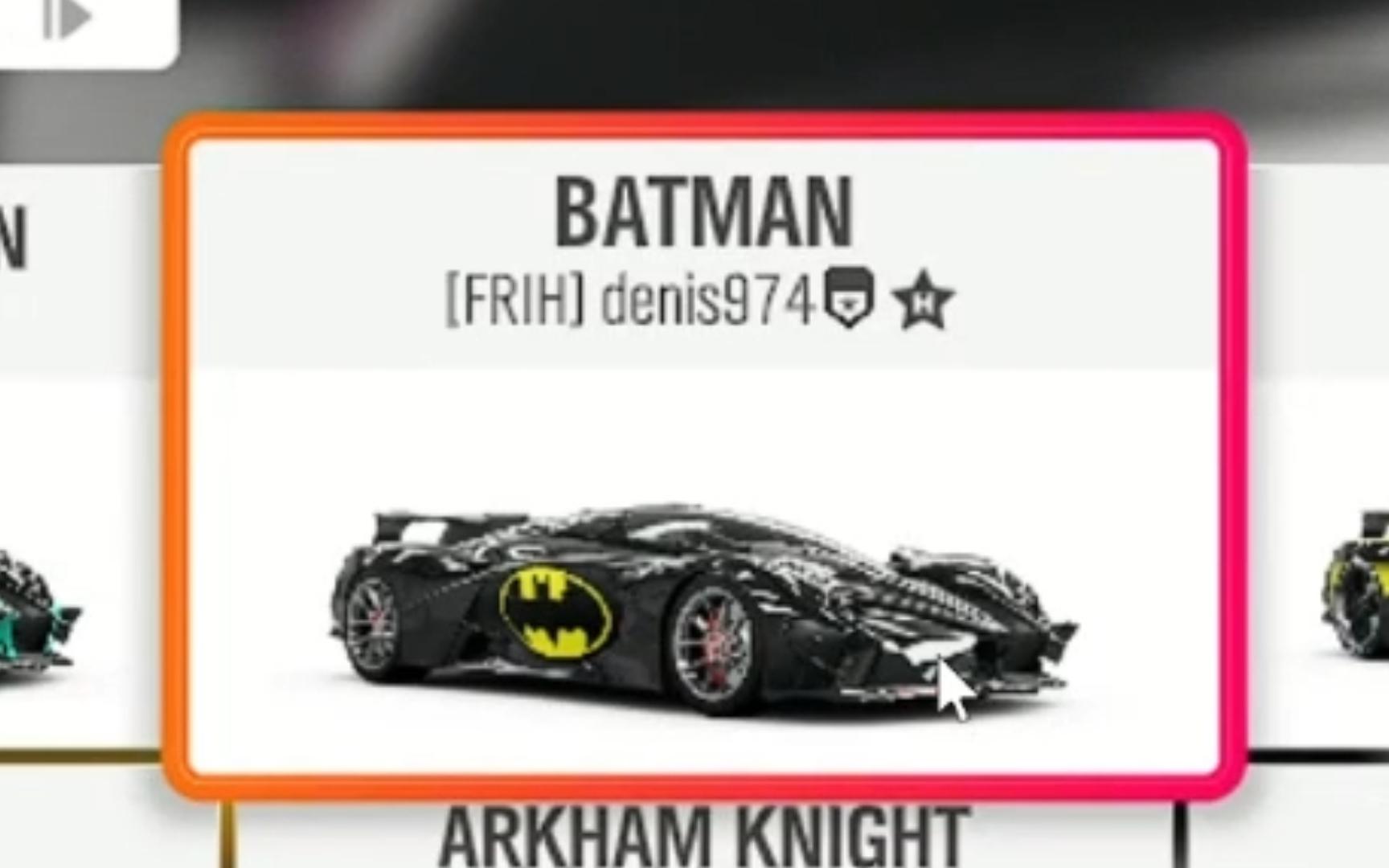 "我在地平线开上了蝙蝠战车?