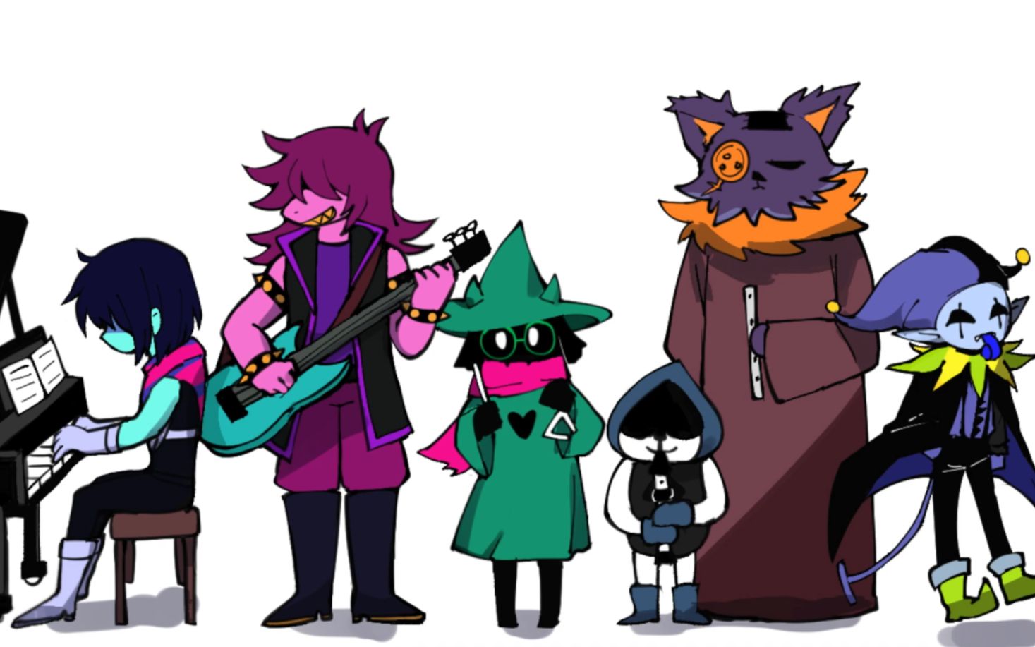 deltarune黑暗世界的演奏会