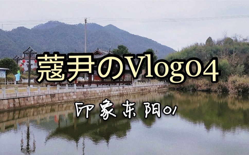 [图]【蔻尹】Vlog04♡印象东阳♡正是江南好光景-游山玩水看社戏