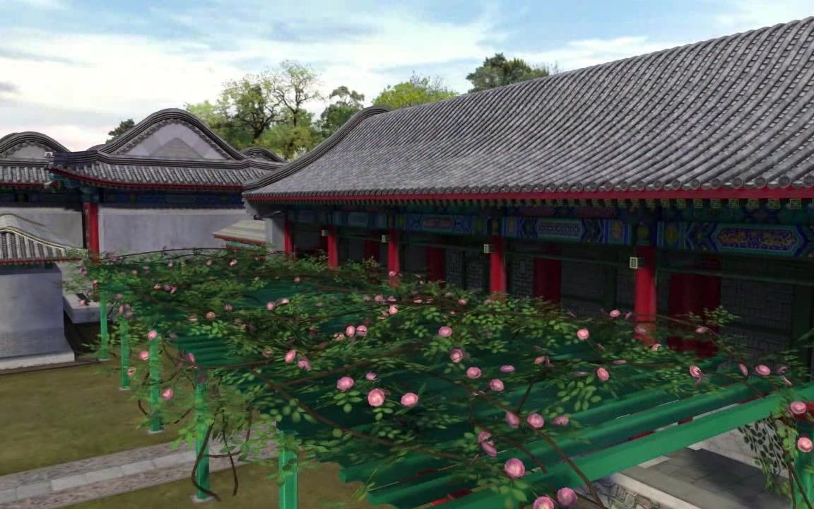 圆明园模拟视频勤政亲贤此景已不在已被焚毁