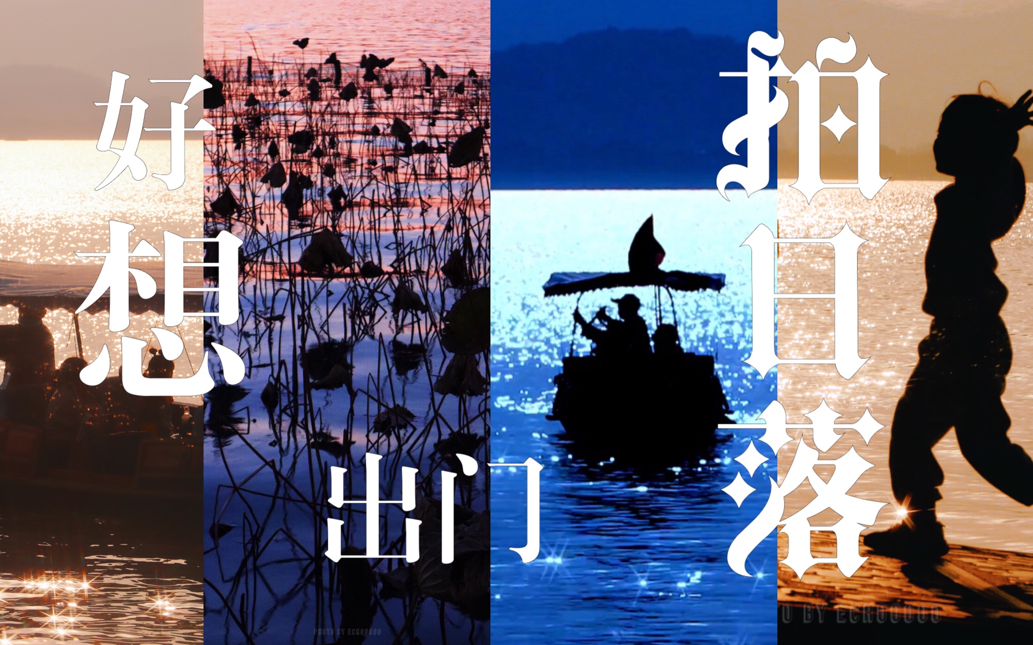 【好想出门】西湖的落日都被拍烂了吧