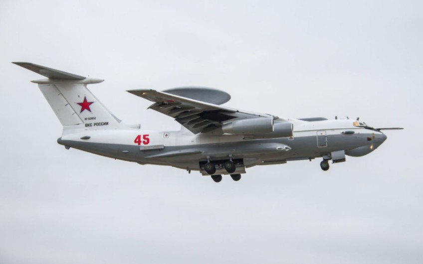 俄罗斯空天军2023年接收的a-50u预警机