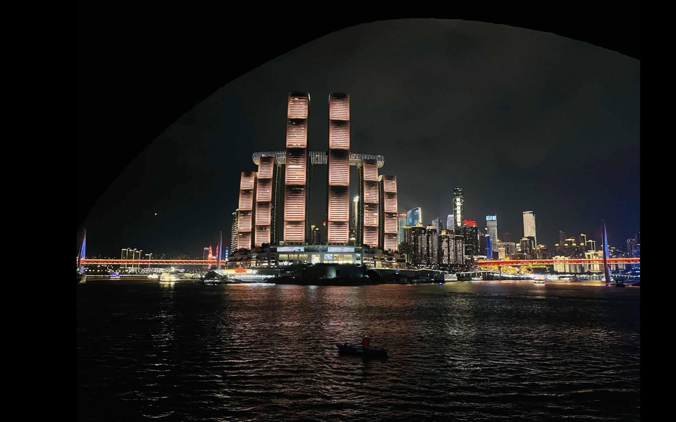 朝天门千厮门大桥洪崖洞