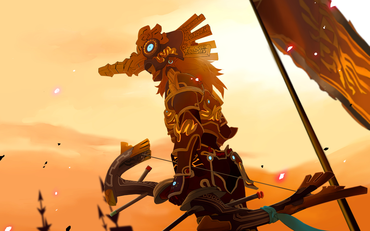 tuzi塞尔达旷野之息大师3心战4属性加农满血boss