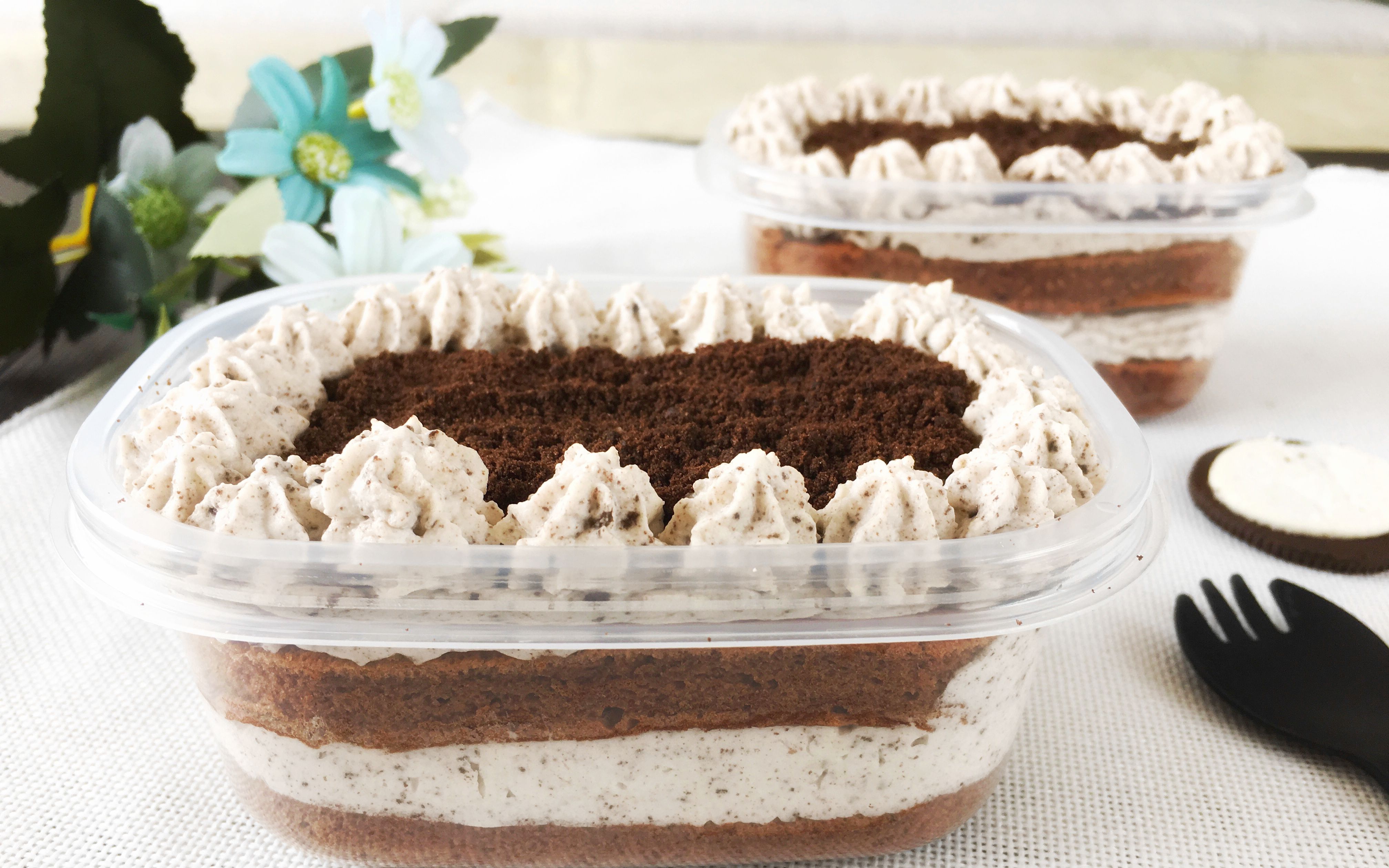 22,奥利奥咸奶油盒子蛋糕的制作方法