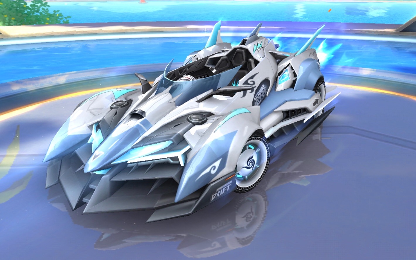 qq飞车手游 新a白玉神驹或成最强a?用三张图客观分析