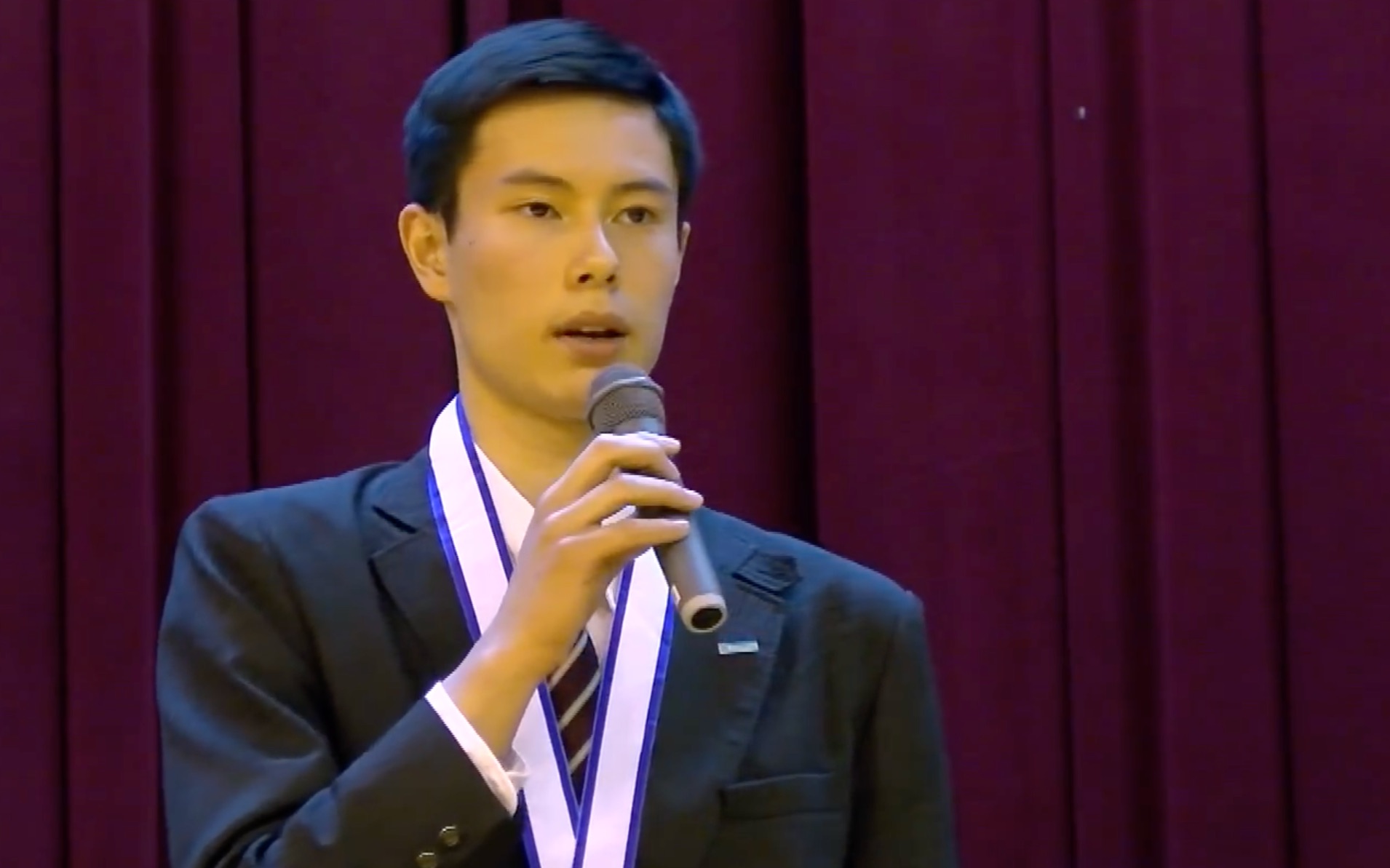 春高バレー優勝報告会&選手インタビュー高桥蓝