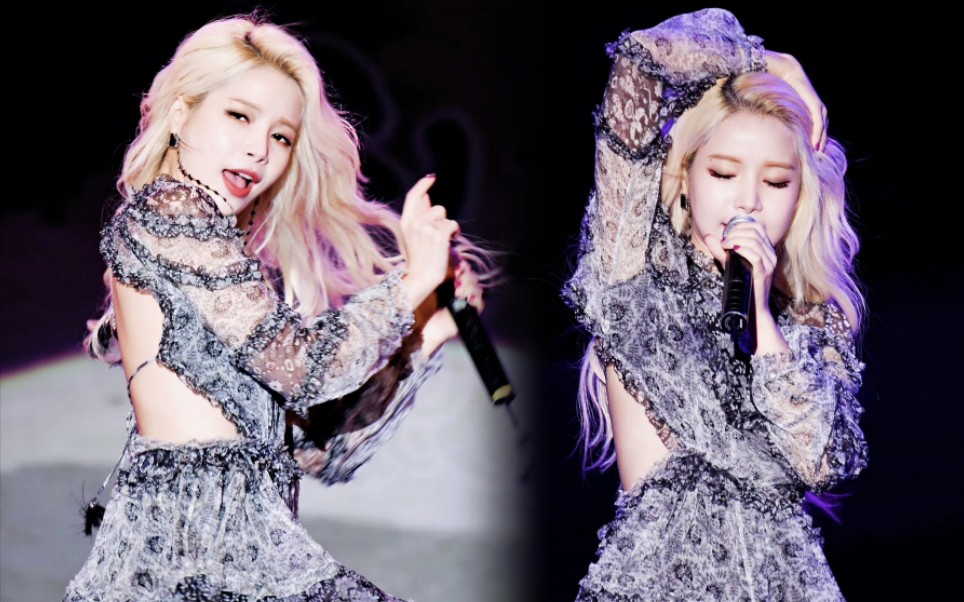 【金发美背】mamamoo 颂乐(金容仙)starry night 直拍 180504