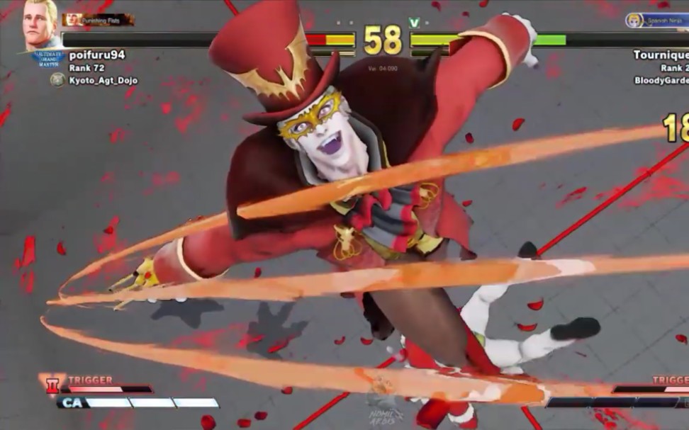 『街霸5』永远的第一叉子tourniquet精彩对战合集_哔哩哔哩_bilibili