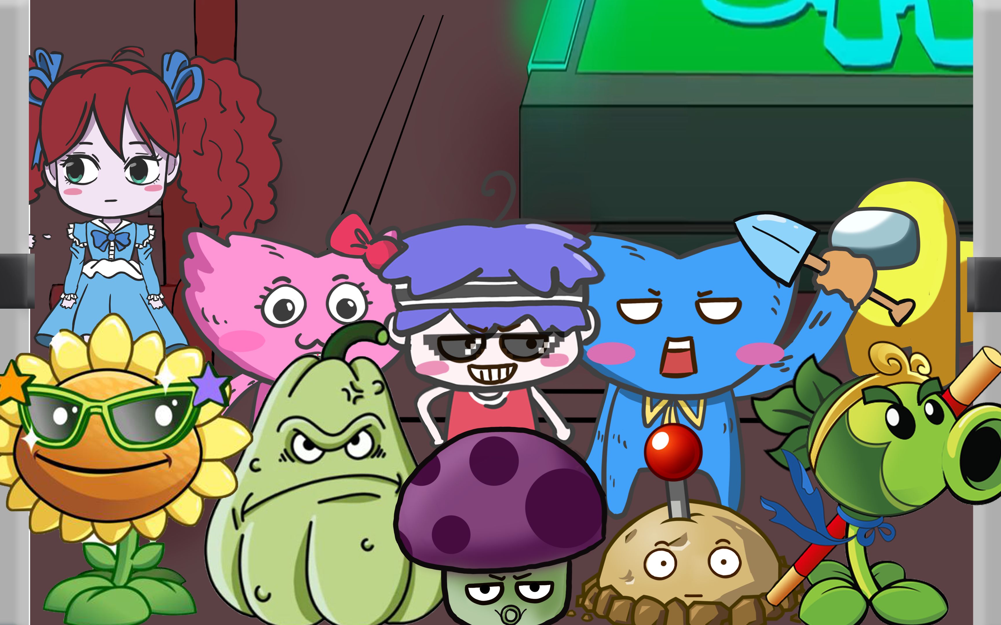 波比的游戏时间:长腿妈妈被蛇纹控制 召唤僵尸围攻!