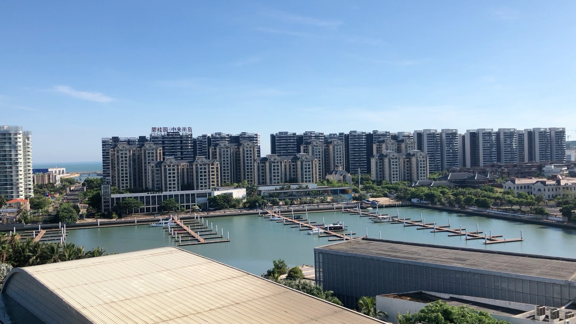 海口新埠岛2021年5月22日