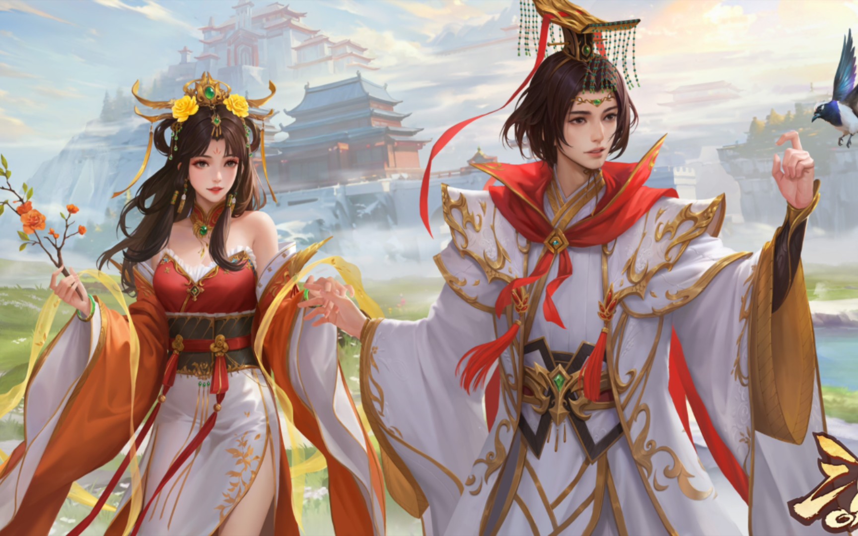 刘辩,唐姬鹊乐织欣动态皮肤