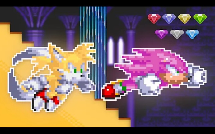 索尼克3sonic3air如果塔尔斯和纳克有更棒的超级形态