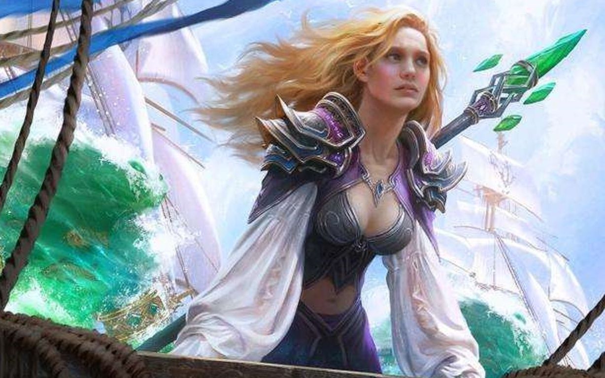 【炉石传说】英雄之书 吉安娜 剧情通关(附带开包)_哔哩哔哩_bilibili