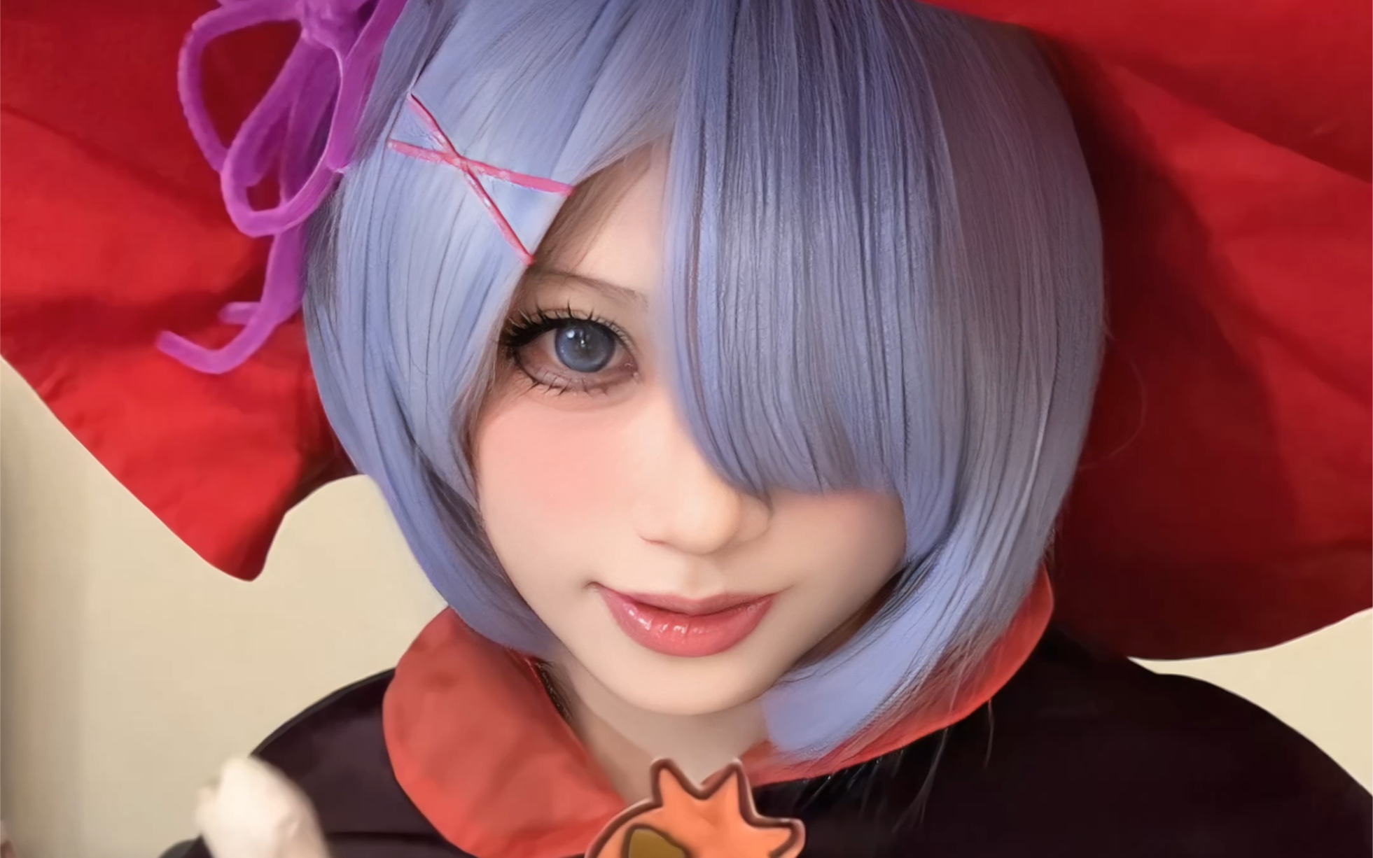 【万圣节蕾姆cos】是蕾姆小魔女