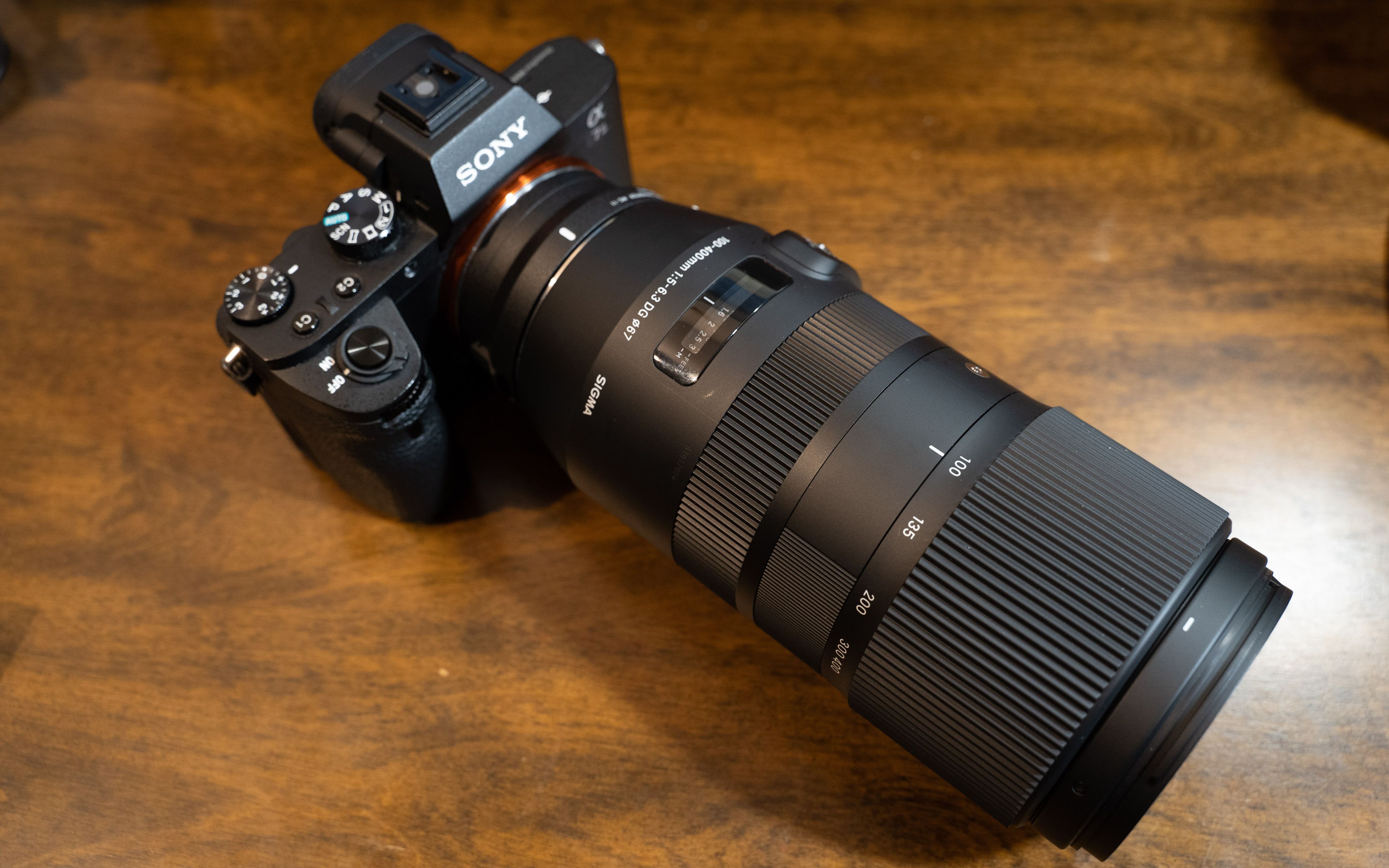 适马100400mmf563dgoshsm二手开箱