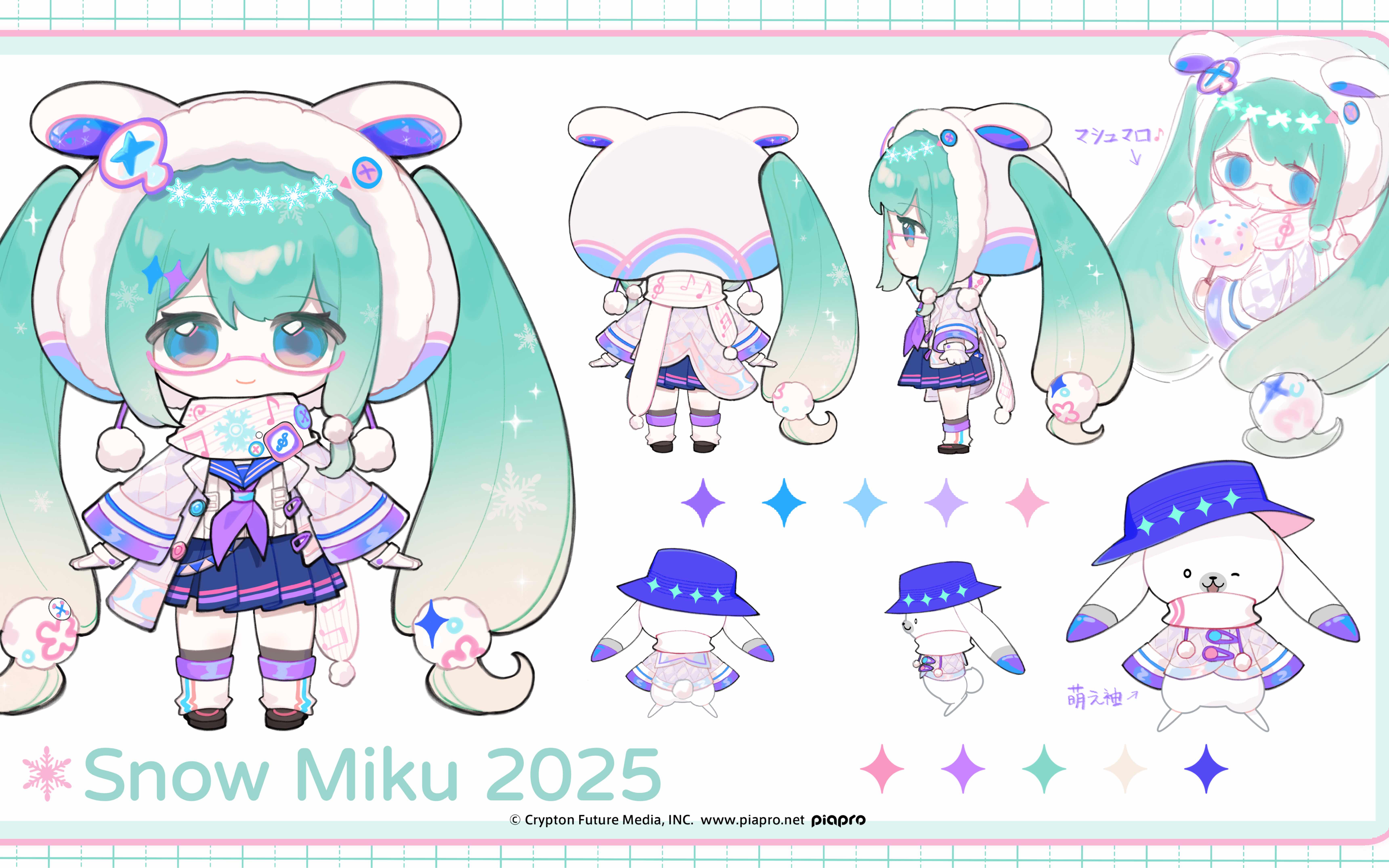 一只25年雪初音投稿落选设计的心路历程哔哩哔哩bilibili