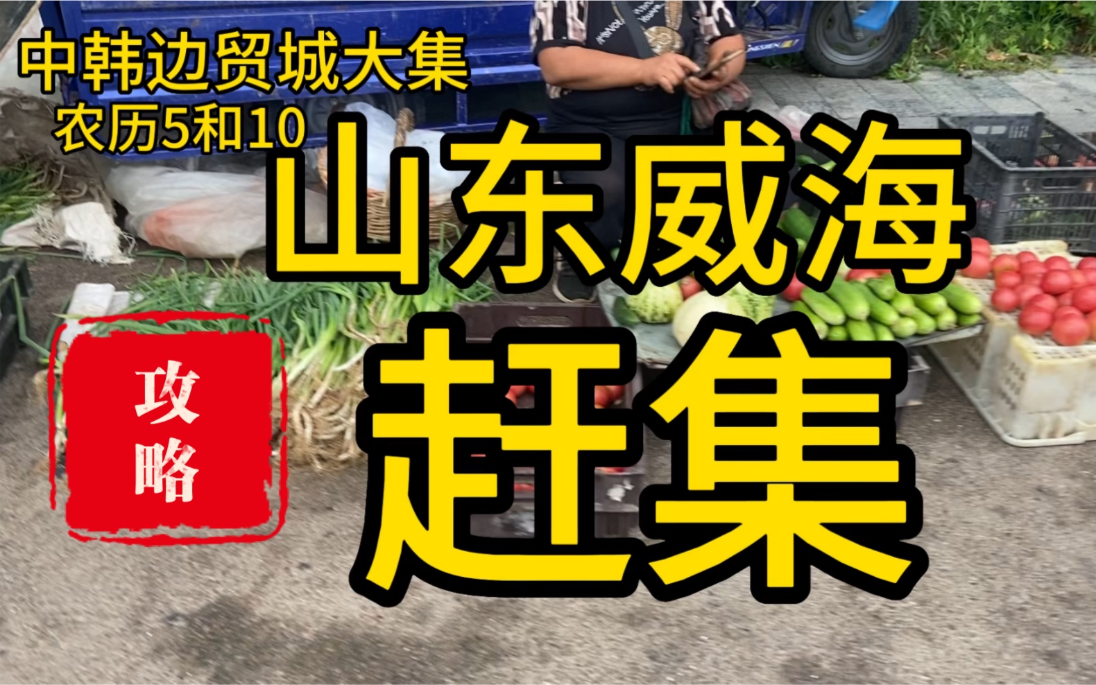 来了山东威海荣成,看完海怎能错过大集.赶集时间地点攻略.哔哩哔哩bilibili