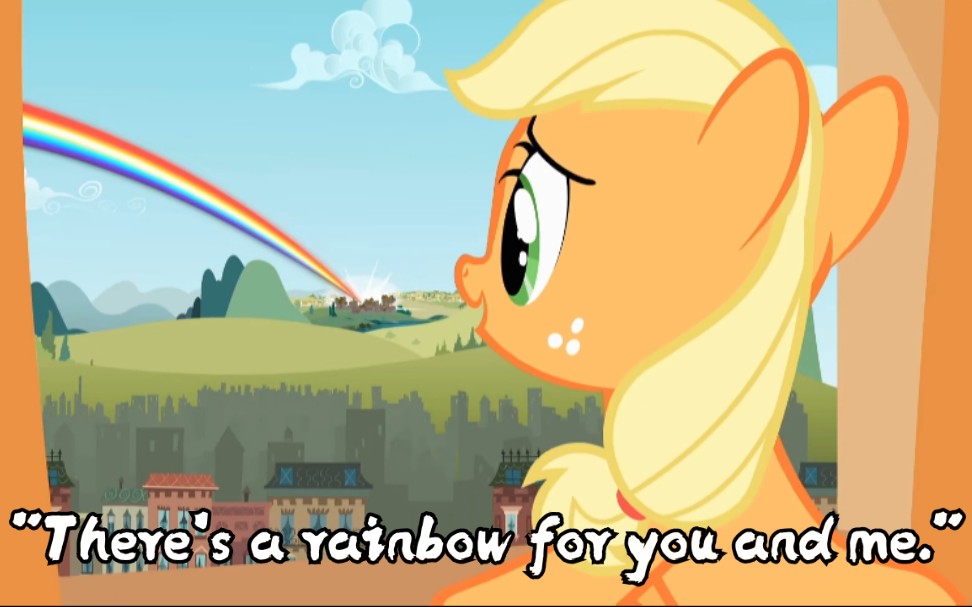 [MLP混剪/虹林檎]"There's a rainbow for you and me."哔哩哔哩bilibili