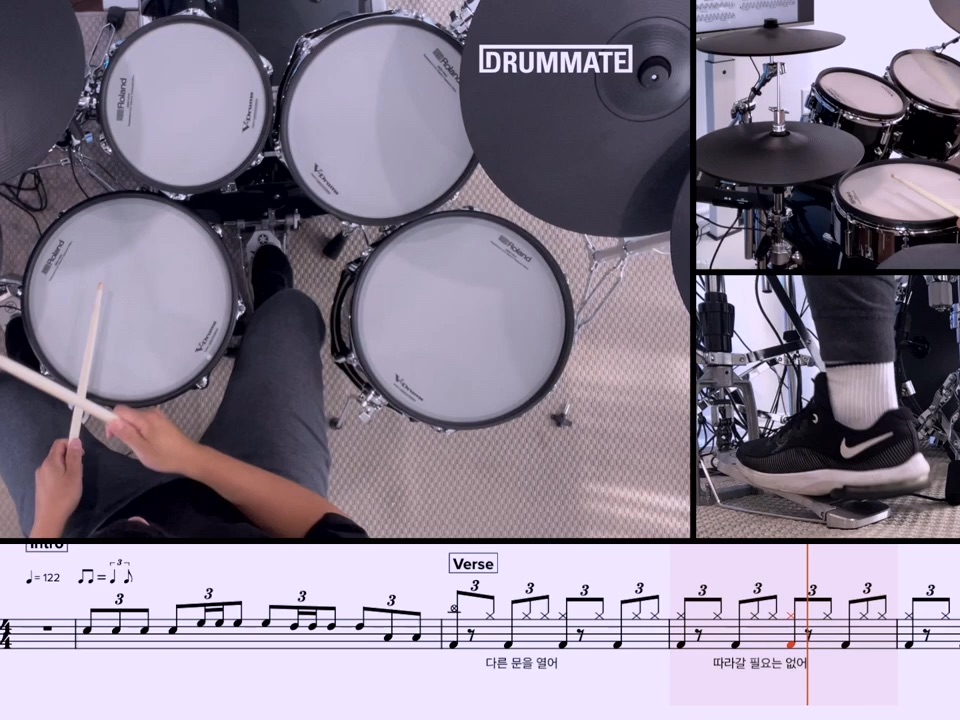 [图]I am - I've (★★★★☆) Drum Cover with Sheet Music