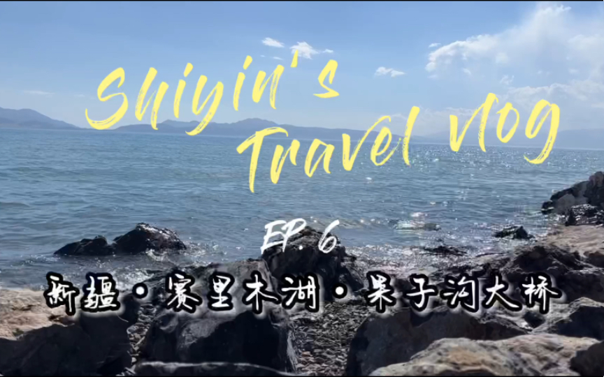 [图]新疆Vlog6｜阴晴不定的赛里木湖和果子沟大桥，路过的光伏发电板和石头，吃着夜宵陪我一起看银河的牛牛