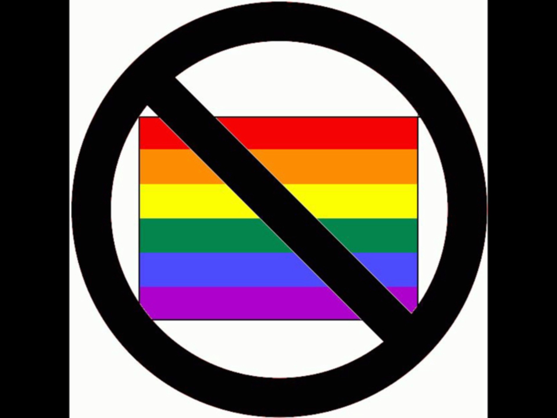 同性恋违背自然规律,必须坚定不移的反同