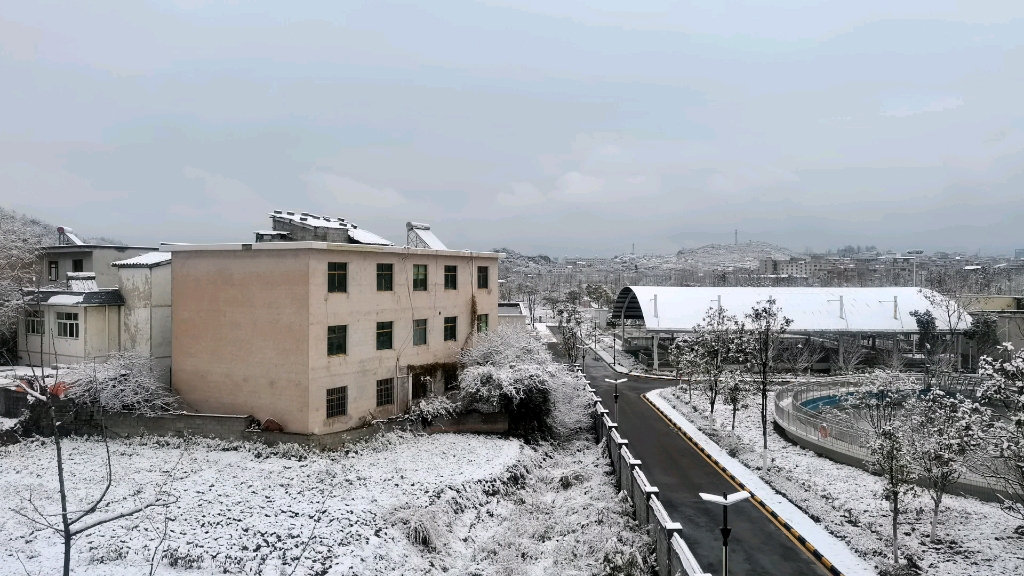 延时摄影拍雪景图片