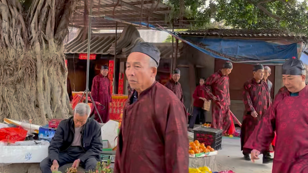 [图]潮汕营老爷 “乡里老大”是潮汕农村地区最德高望重的一群人，他们以公道著称，或以清正立世，以理服人，以德服人