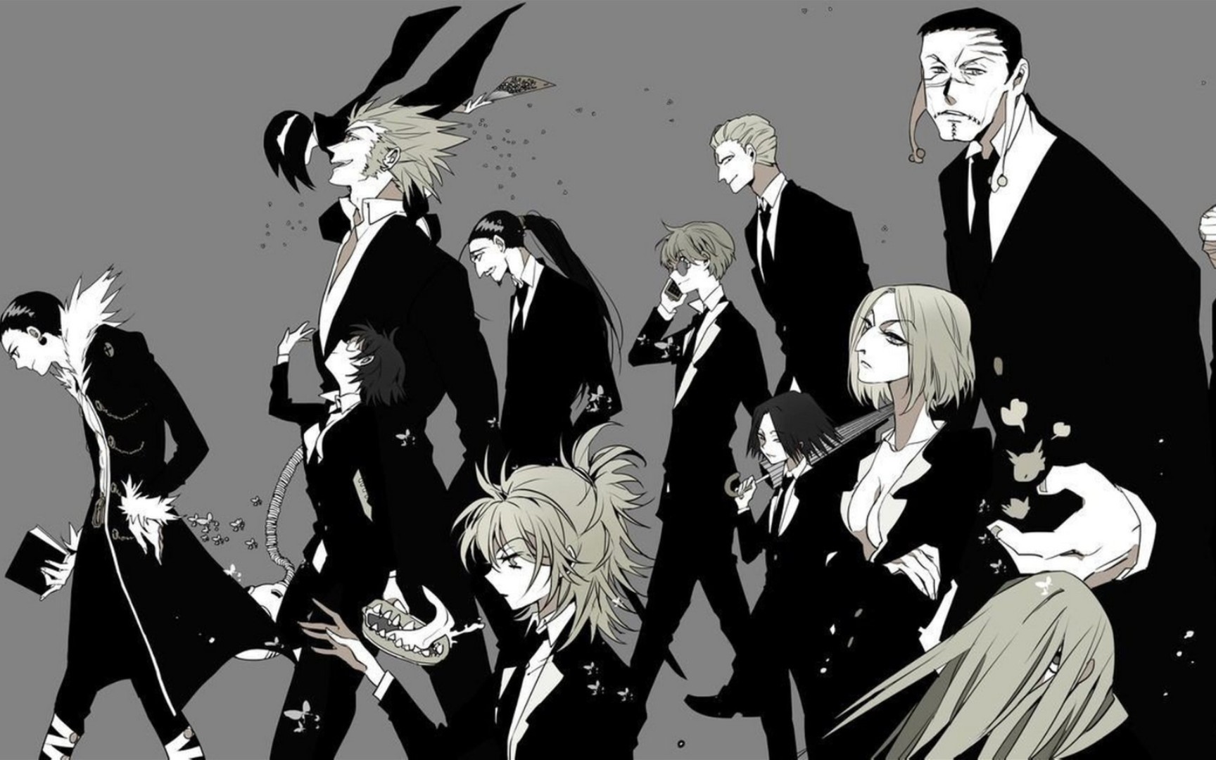 幻影旅团我们在暗中织网然后等待猎物的光临