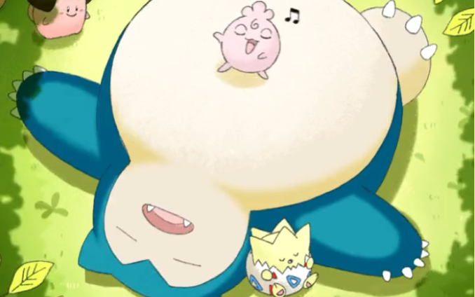 夏日午睡的卡比兽