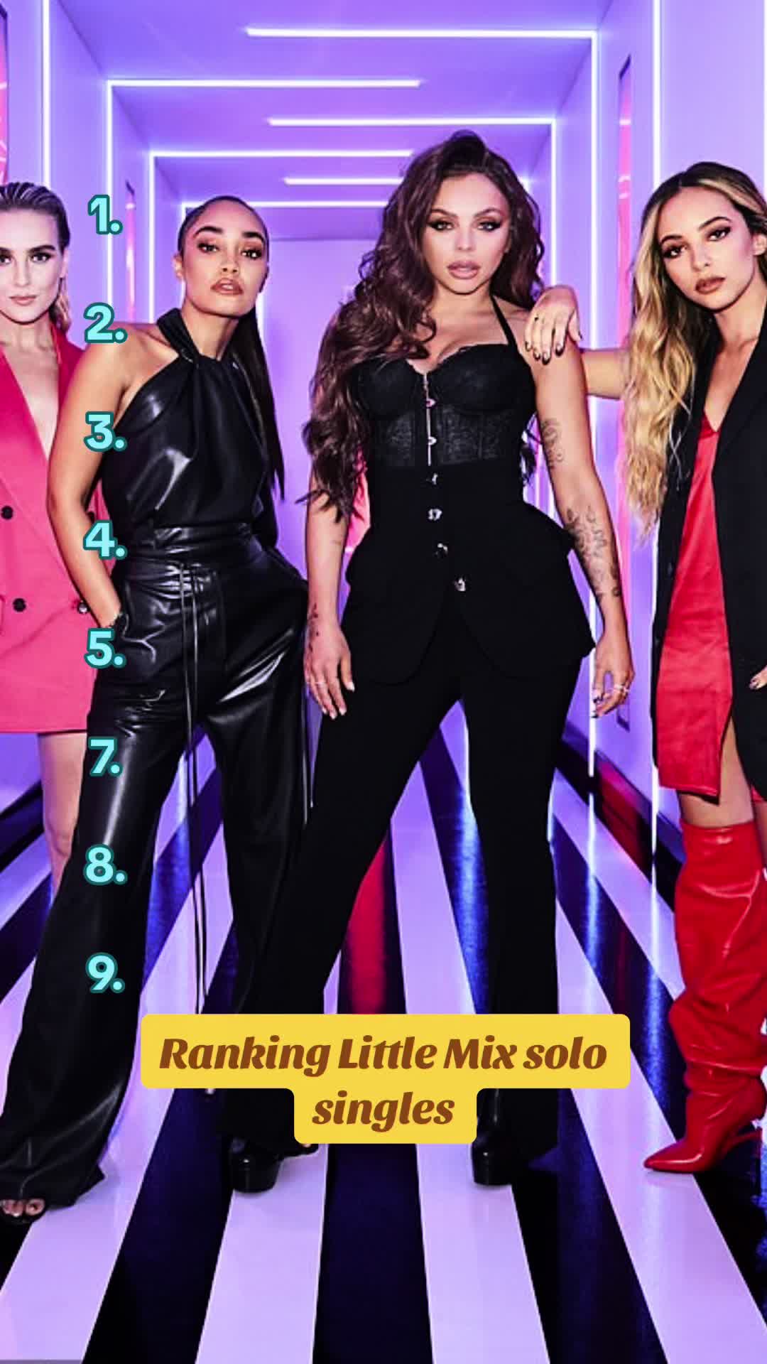 排名little mix独奏单曲 smic