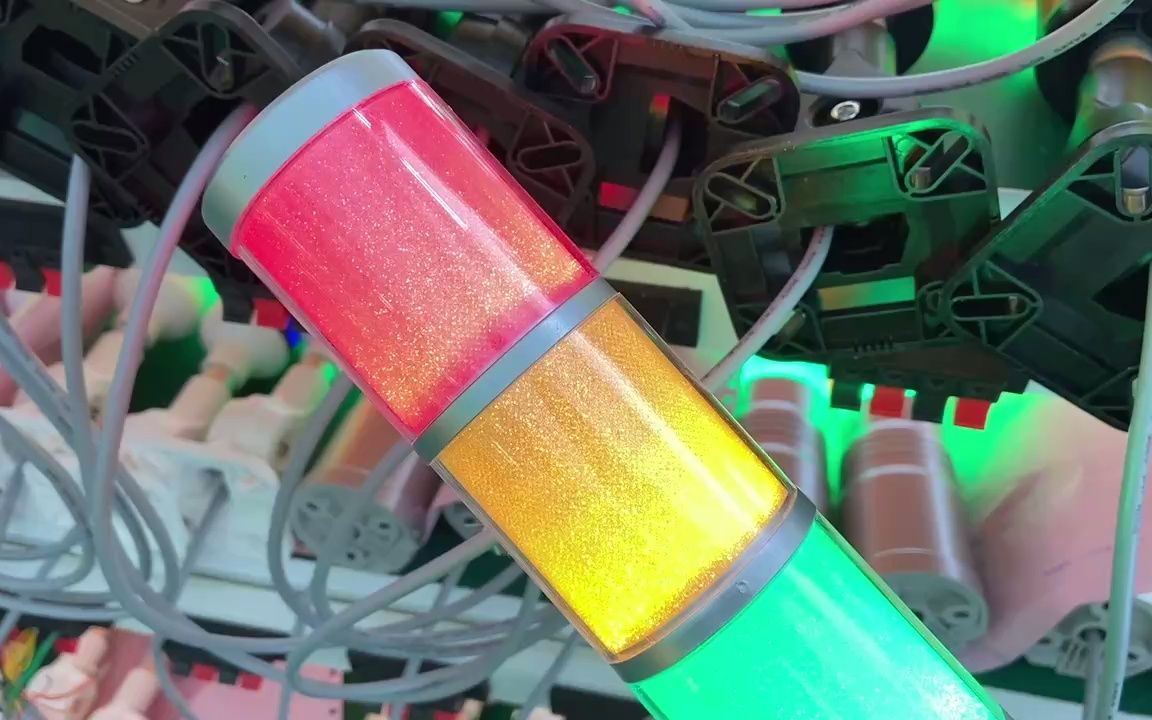 欧洁机床三色灯机床三色警示灯机械工作警示灯自动化设备信号灯检测