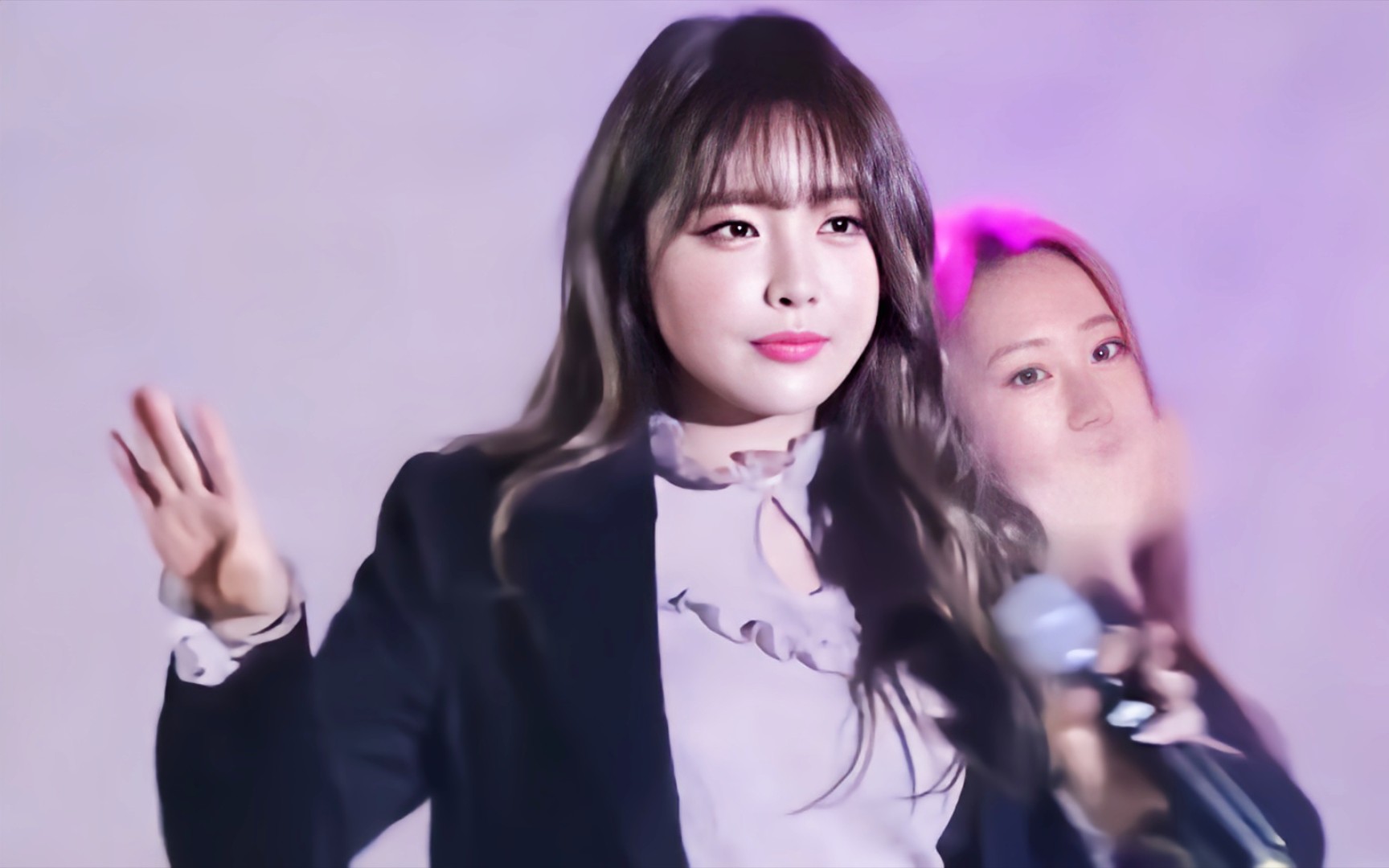 洪真英饭拍黑丝美腿跟着一起摇摆吧!