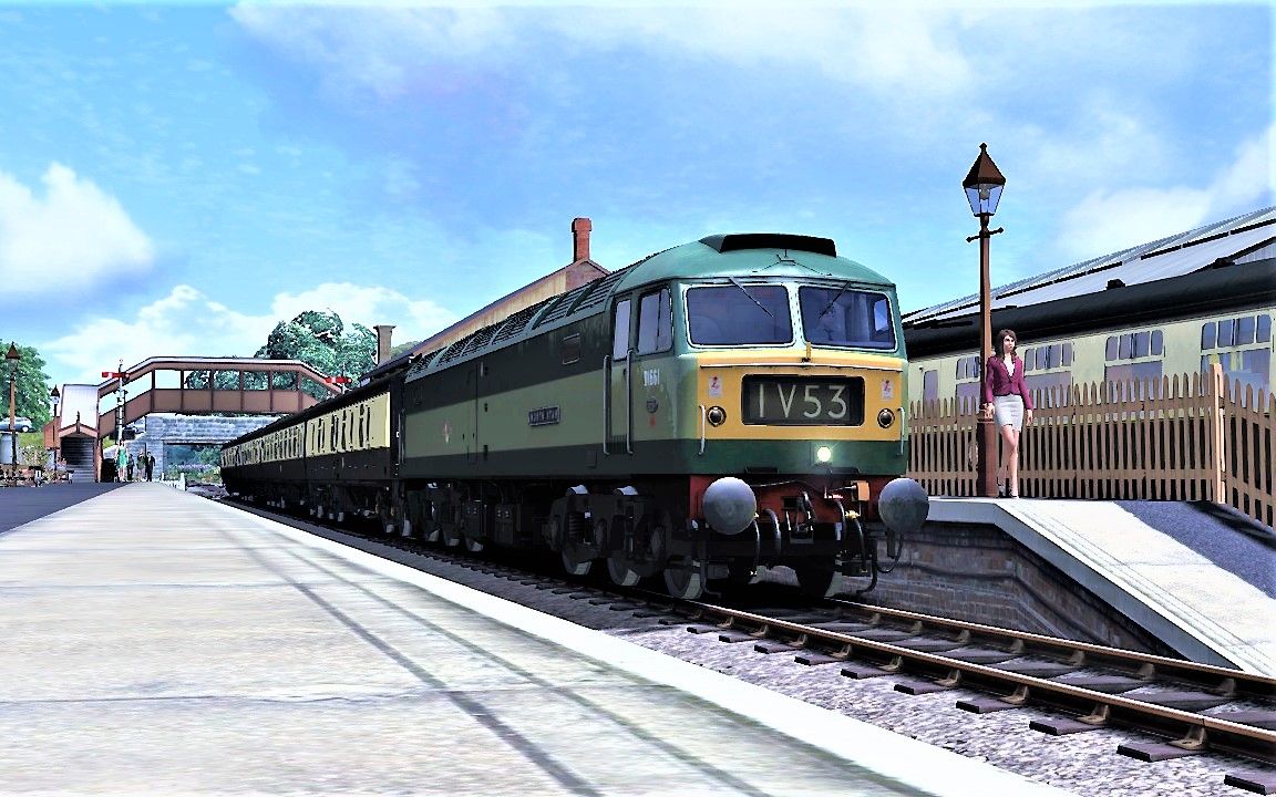trainsimulator2020westsomersetrailway驾驶class47型内燃机车在英国
