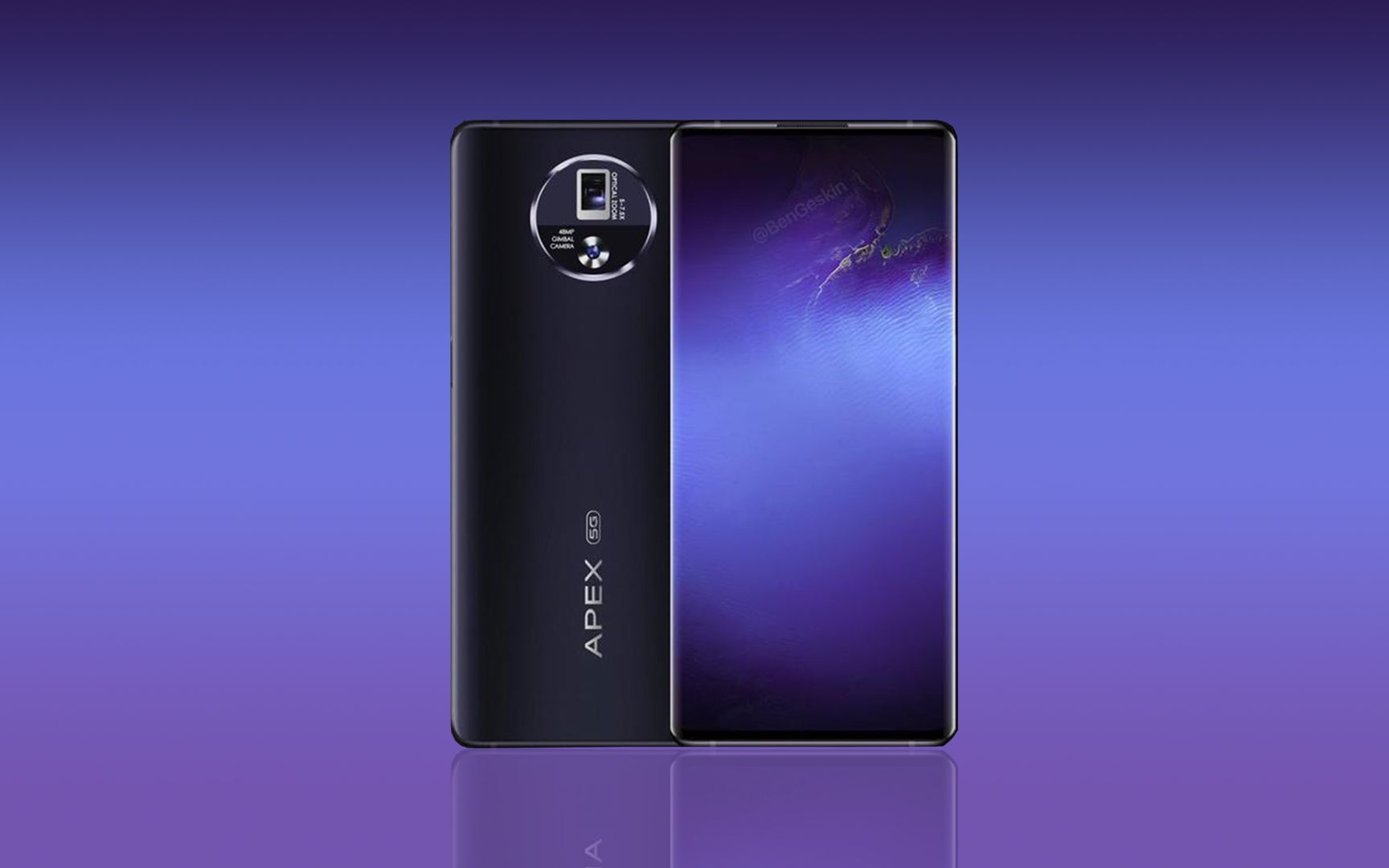 速报电磁炉vivoapex2020支持60w超快无线闪充