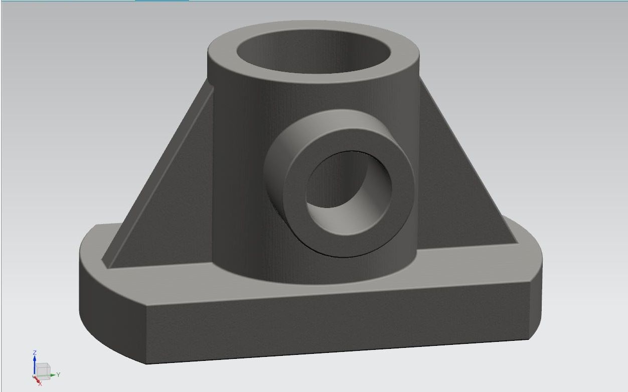 UG(NX)建模篇三维机械零件绘制1【知行远3D打印】哔哩哔哩bilibili