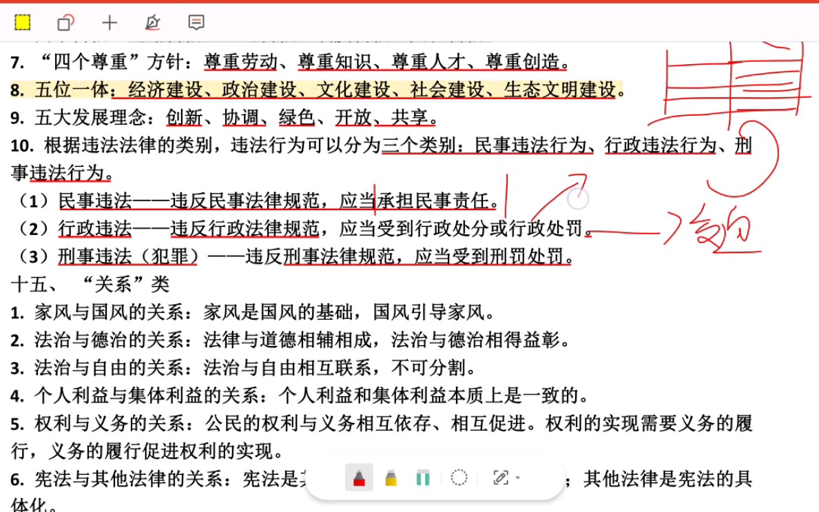 【2022中考政治复习】政治知识点分类总结(3)哔哩哔哩bilibili