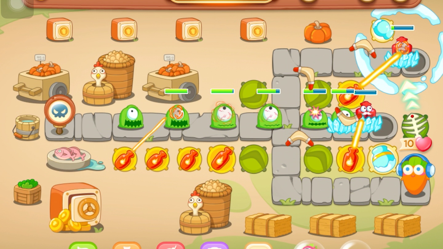 保卫萝卜3集市篇 第24关 通关攻略